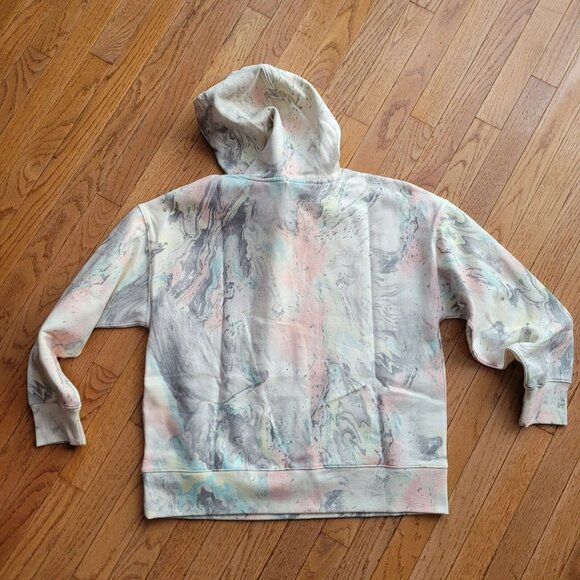 Rails Maren Hoodie Ivory Pastel Marble Women's Size M Sweatshirt - Picture 5 of 12